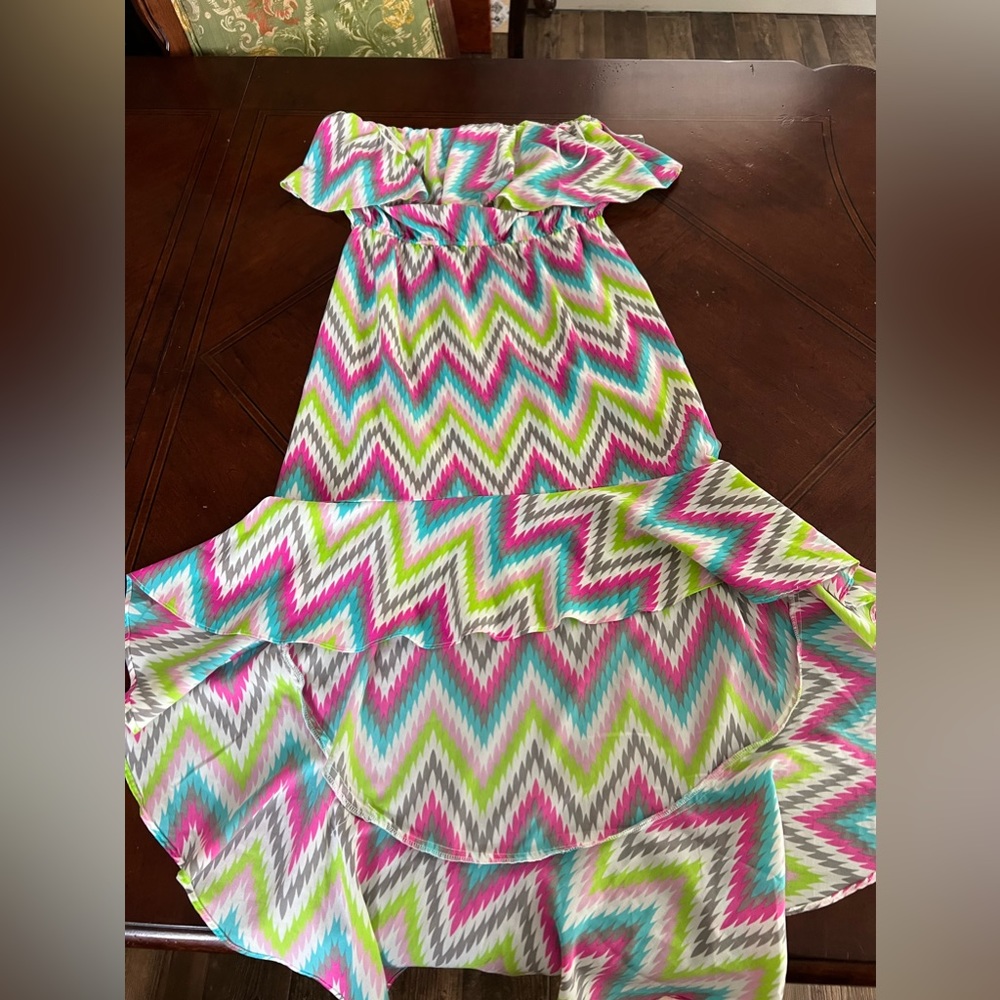 Girls color dress! Size medium